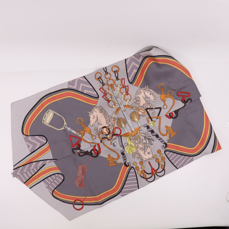 HERMES 絲質Maxi Twilly絲巾-3