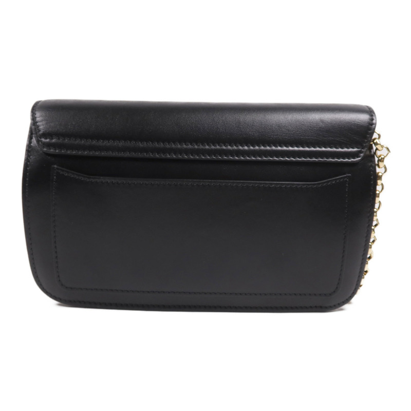 Chloe 牛皮皮革C Bag金扣鏈帶肩背袋-1