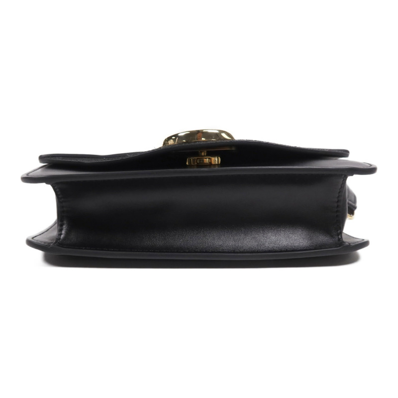 Chloe 牛皮皮革C Bag金扣鏈帶肩背袋-3