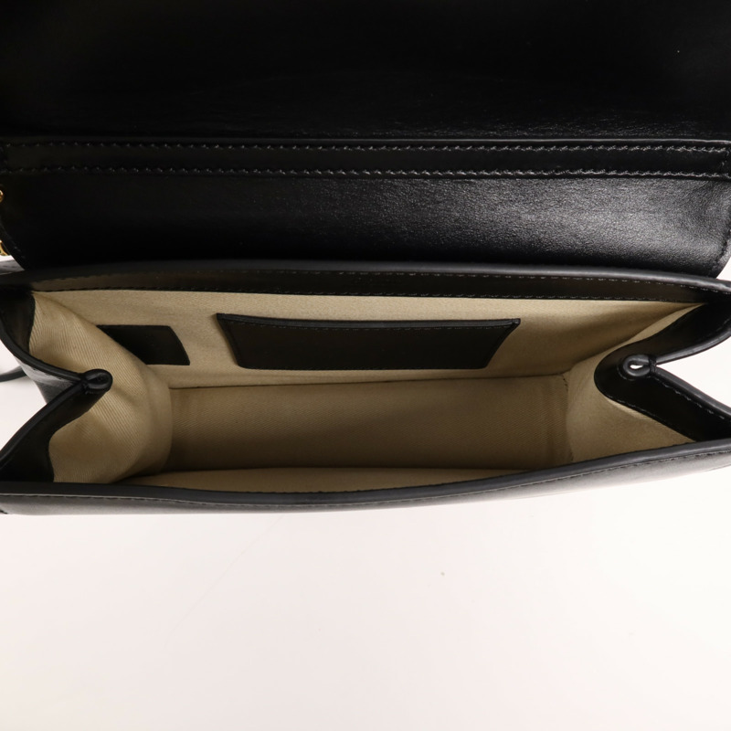 Chloe 牛皮皮革C Bag金扣鏈帶肩背袋-4