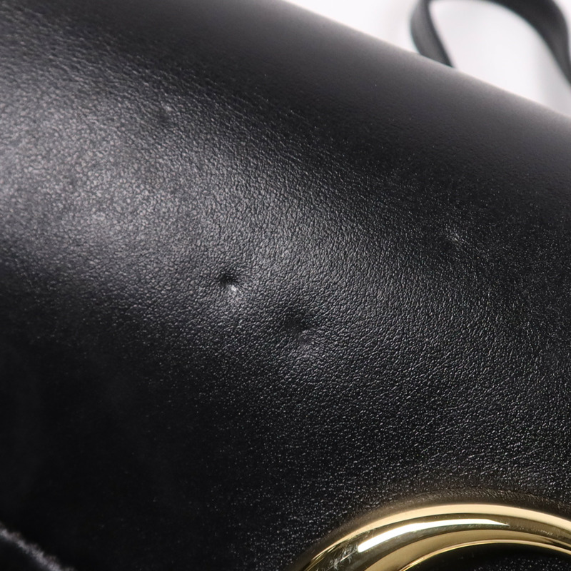 Chloe 牛皮皮革C Bag金扣鏈帶肩背袋-12