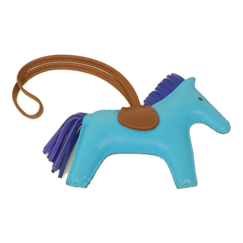 HERMES Milo皮革Rodeo MM Charm掛飾-1