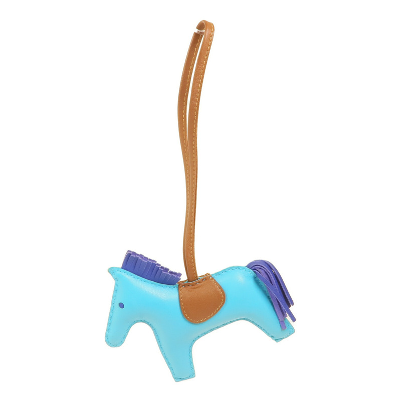 HERMES Milo皮革Rodeo MM Charm掛飾-3