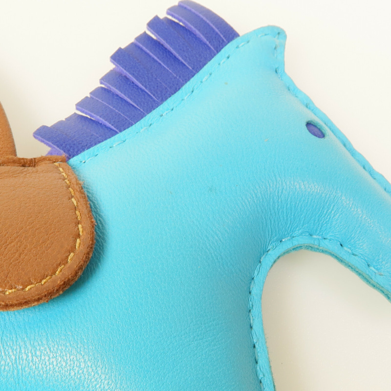 HERMES Milo皮革Rodeo MM Charm掛飾-6