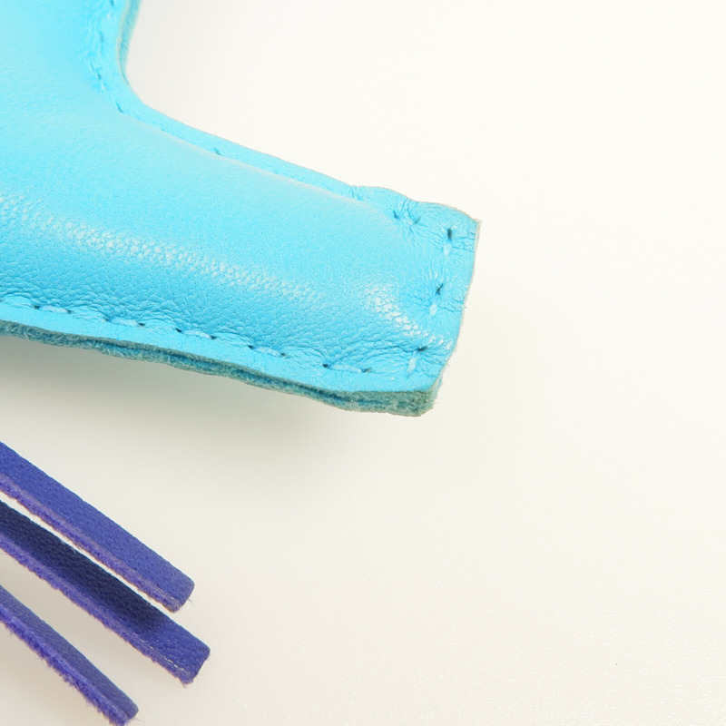 HERMES Milo皮革Rodeo MM Charm掛飾-7