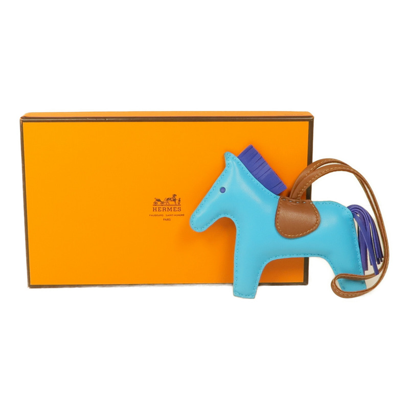 HERMES Milo皮革Rodeo MM Charm掛飾-8