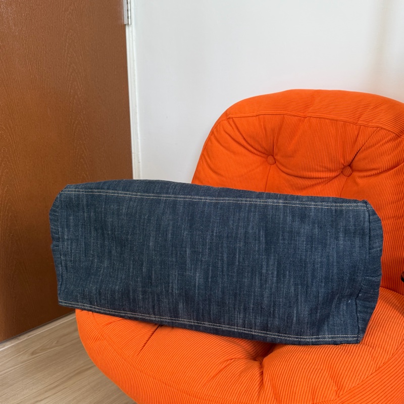 #王菲同款#現折2000 Chanel牛仔外縫hobo 機場包-10