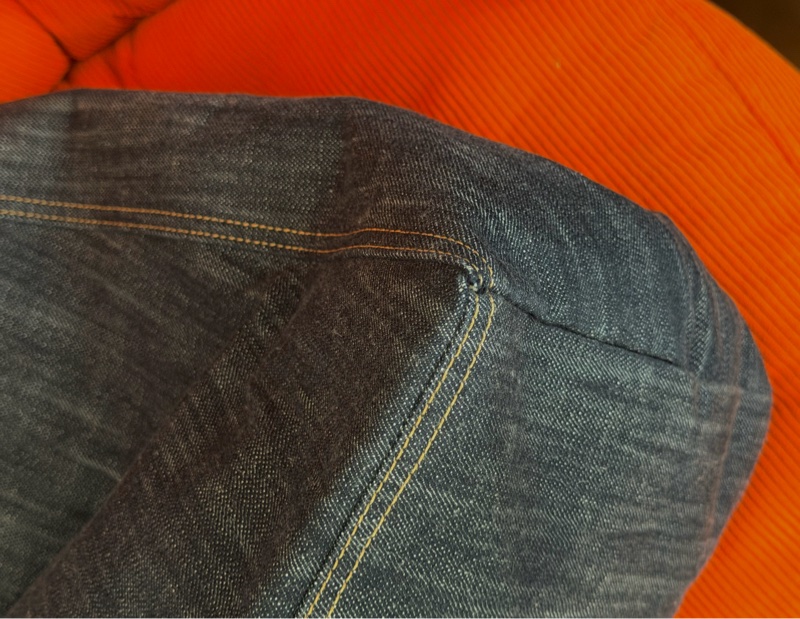 #王菲同款#現折2000 Chanel牛仔外縫hobo 機場包-13