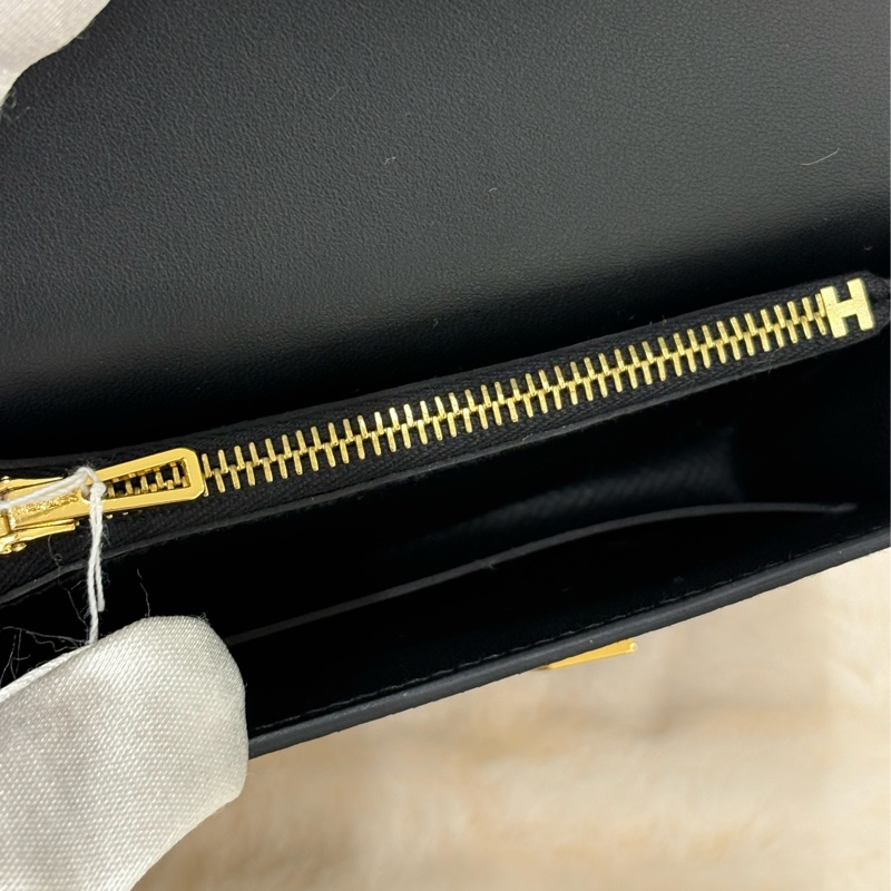 Hermes Constance Slim Wallet黑金-12