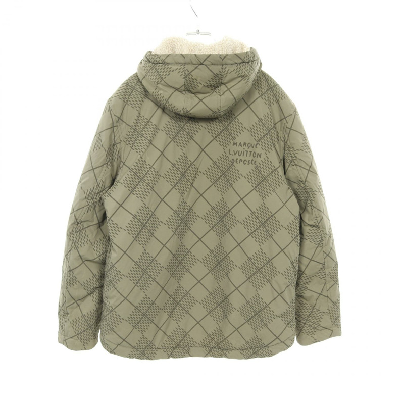 路易威登 Damier Air Guyle 外套 RM251MM 尼龍卡其米色二手男款 #44-1