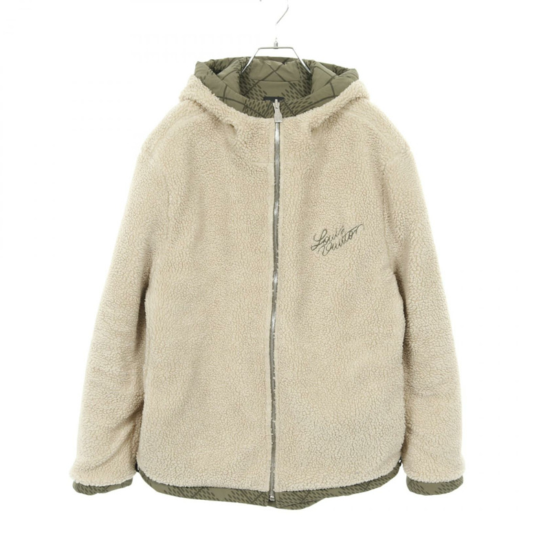 路易威登 Damier Air Guyle 外套 RM251MM 尼龍卡其米色二手男款 #44-2