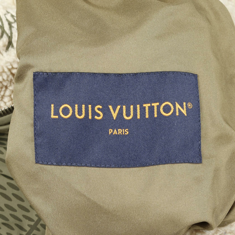 路易威登 Damier Air Guyle 外套 RM251MM 尼龍卡其米色二手男款 #44-3