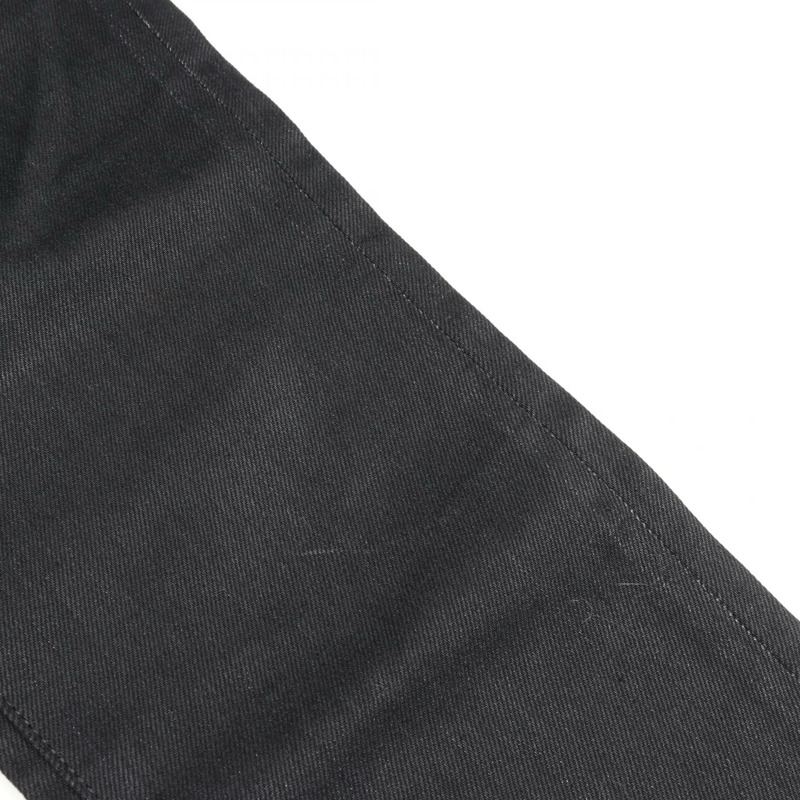 SAINT LAURENT PARIS 牛仔長褲 614447 YO500 棉質 黑色 二手 女款 #29-7