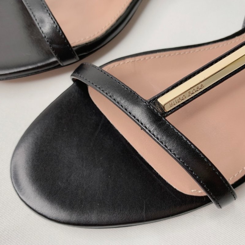 BOSS 細繞帶裸跟涼鞋-6