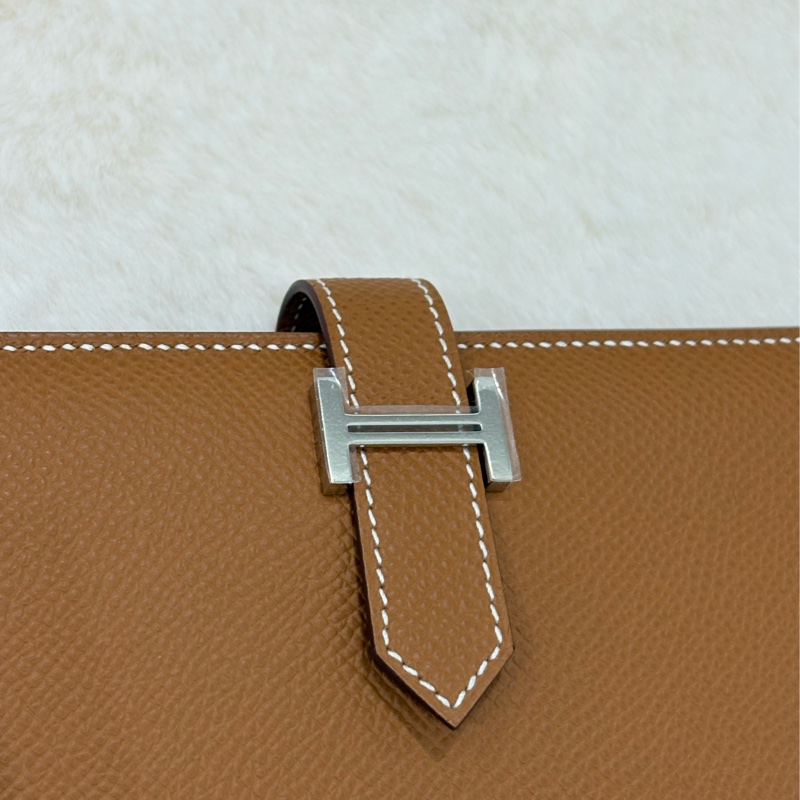 HERMES Bearn  Soufflet Wallet  全新-1