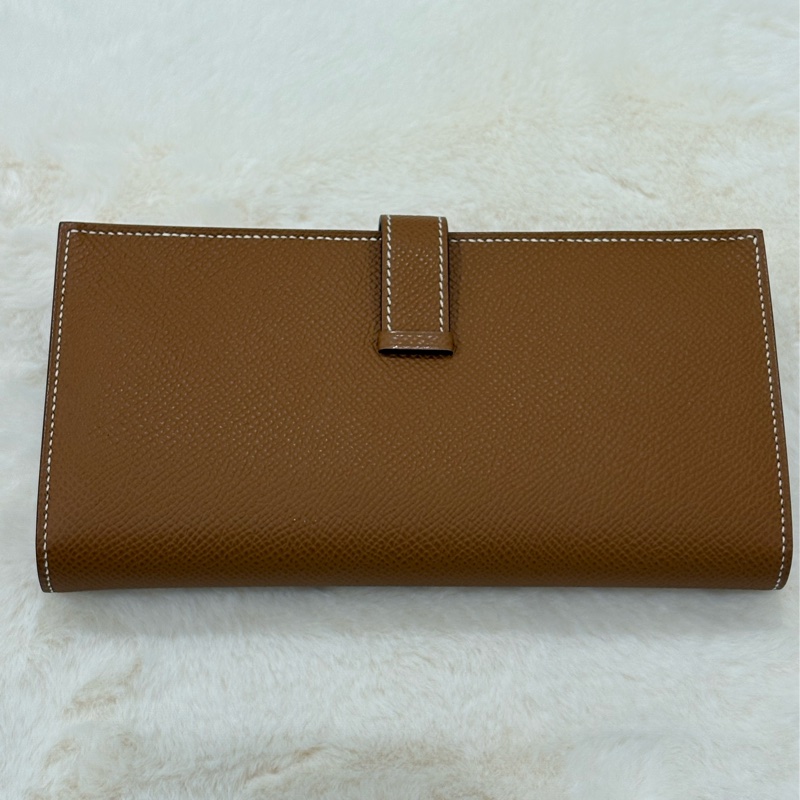 HERMES Bearn  Soufflet Wallet  全新-3