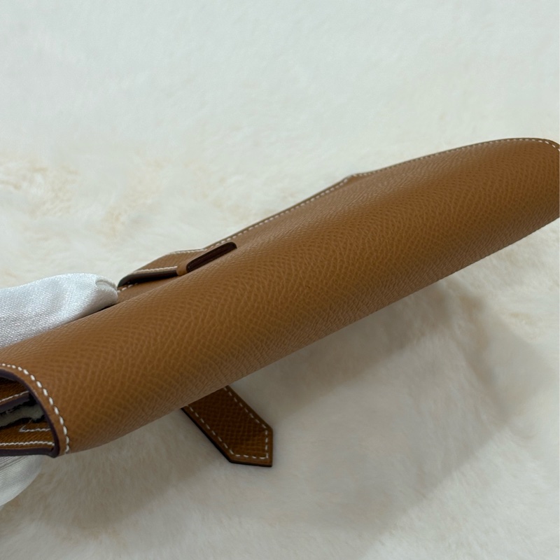 HERMES Bearn  Soufflet Wallet  全新-9