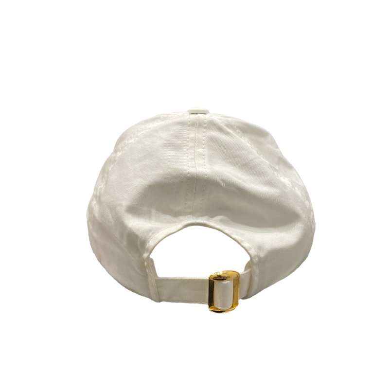CELINE 賽琳 LOGO鴨舌帽 帆布 白色-2