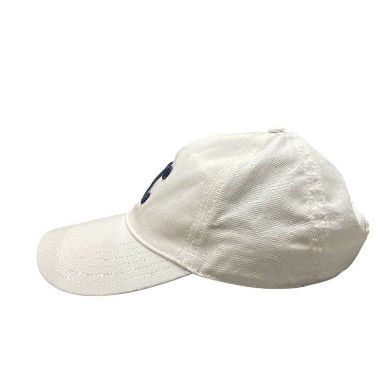 CELINE 賽琳 LOGO鴨舌帽 帆布 白色-3