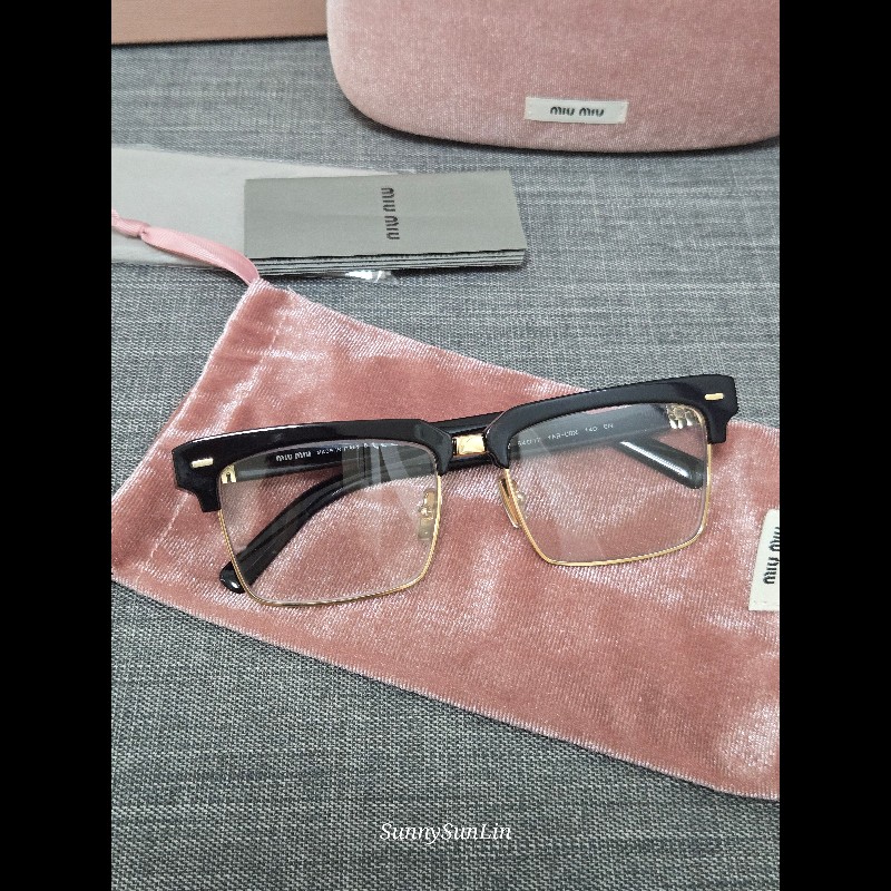 miumiu miu Miu smu10z 藍光眼鏡 平光眼鏡 素顏神器-10