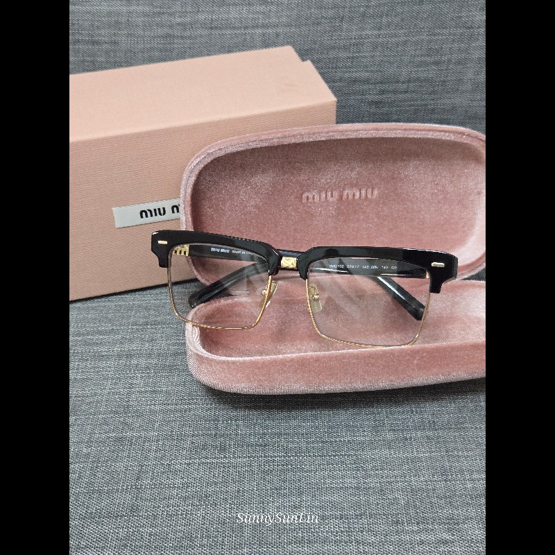 miumiu miu Miu smu10z 藍光眼鏡 平光眼鏡 素顏神器-11