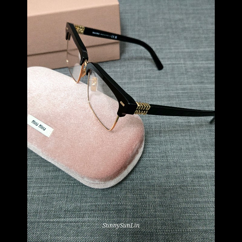 miumiu miu Miu smu10z 藍光眼鏡 平光眼鏡 素顏神器-12