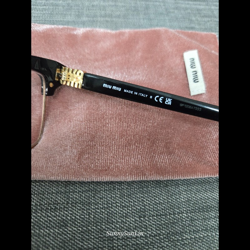 miumiu miu Miu smu10z 藍光眼鏡 平光眼鏡 素顏神器-13
