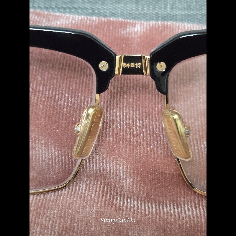 miumiu miu Miu smu10z 藍光眼鏡 平光眼鏡 素顏神器-16