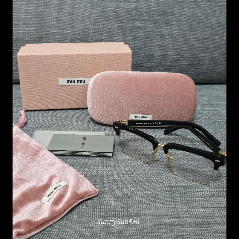 miumiu miu Miu smu10z 藍光眼鏡 平光眼鏡 素顏神器-20
