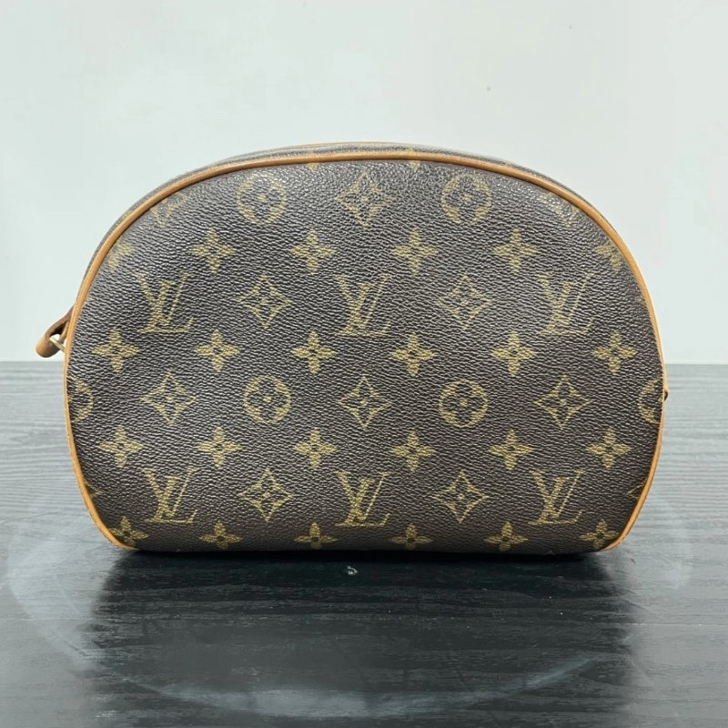 LV 老花中古蘋果包肩背斜背包 24*18*10 98新配件塵袋-5