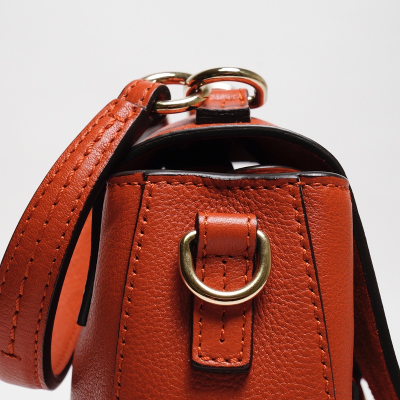 Chloe Faye系列 手提斜背兩用包 小號（紅色）-10