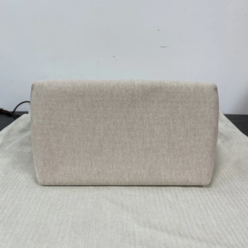 HERMES SACSteeple25米色拼馬鞍紅子母手提包 25*15*23 全新閒置配件盒子塵袋吊牌購證-3