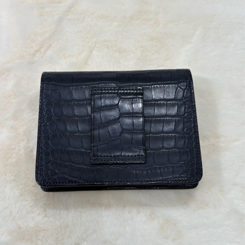 Hermes Roulis slim 湛藍色豬鼻銀扣-2