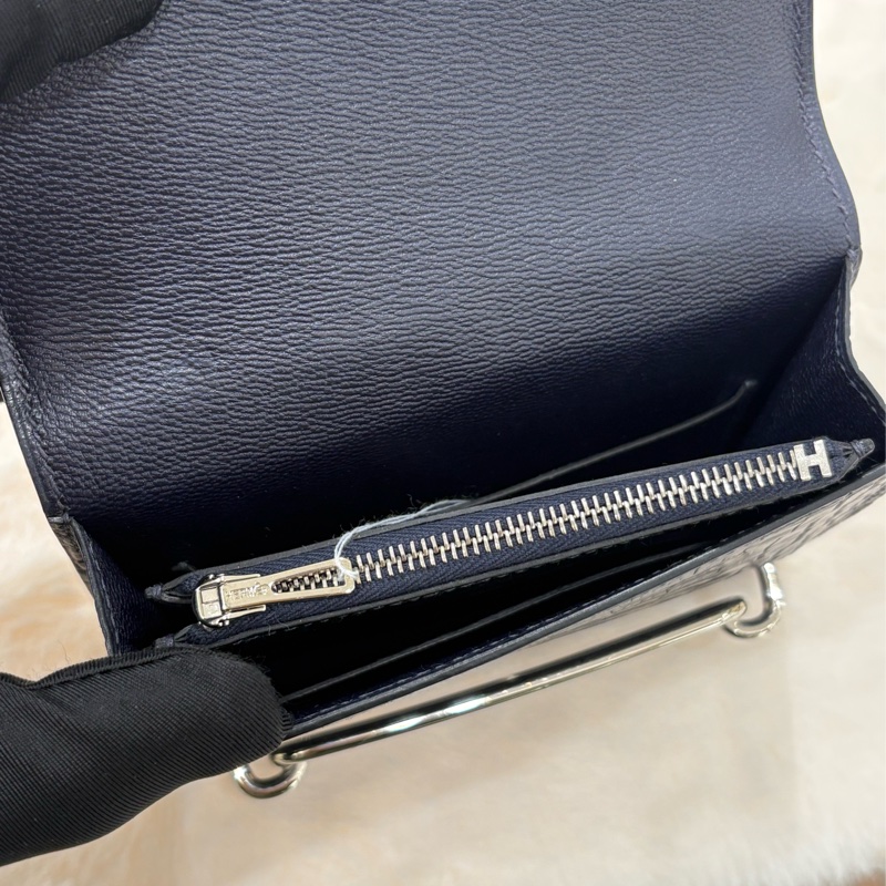 Hermes Roulis slim 湛藍色豬鼻銀扣-12
