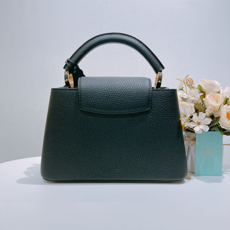 TW4529 Louis Vuitton路易威登 村上隆聯名款  x TM CAPUCINES BB M13832 Black x GHW-1