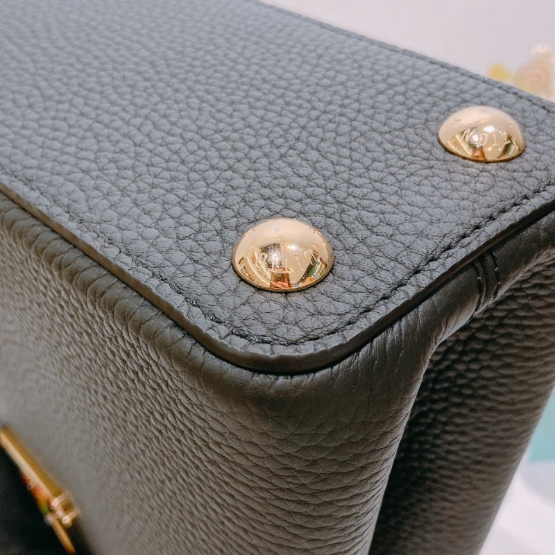 TW4529 Louis Vuitton路易威登 村上隆聯名款  x TM CAPUCINES BB M13832 Black x GHW-9