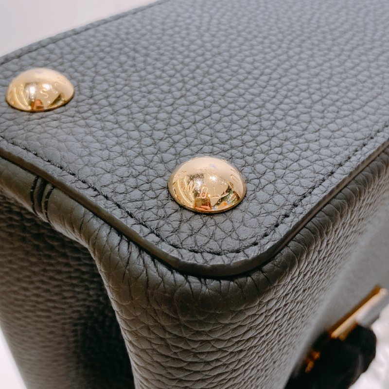 TW4529 Louis Vuitton路易威登 村上隆聯名款  x TM CAPUCINES BB M13832 Black x GHW-11