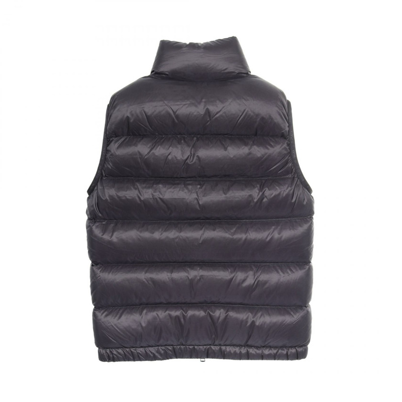 MONCLER SOVEX 羽絨背心 無袖上衣 拉鍊尼龍海軍藍 二手 男款 #1-1