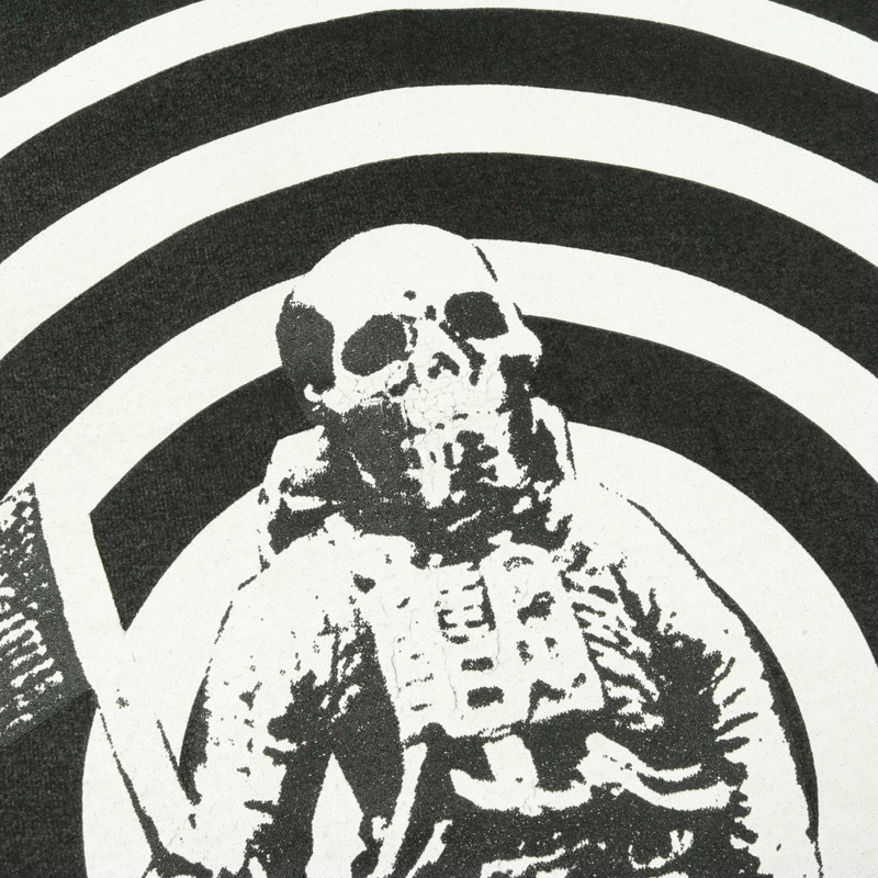 鉻心 (CHROME HEARTS) 拉鍊連帽衫，純棉材質，黑色，二手男款 L 碼-6