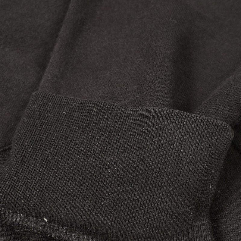 鉻心 (CHROME HEARTS) 拉鍊連帽衫，純棉材質，黑色，二手男款 L 碼-7