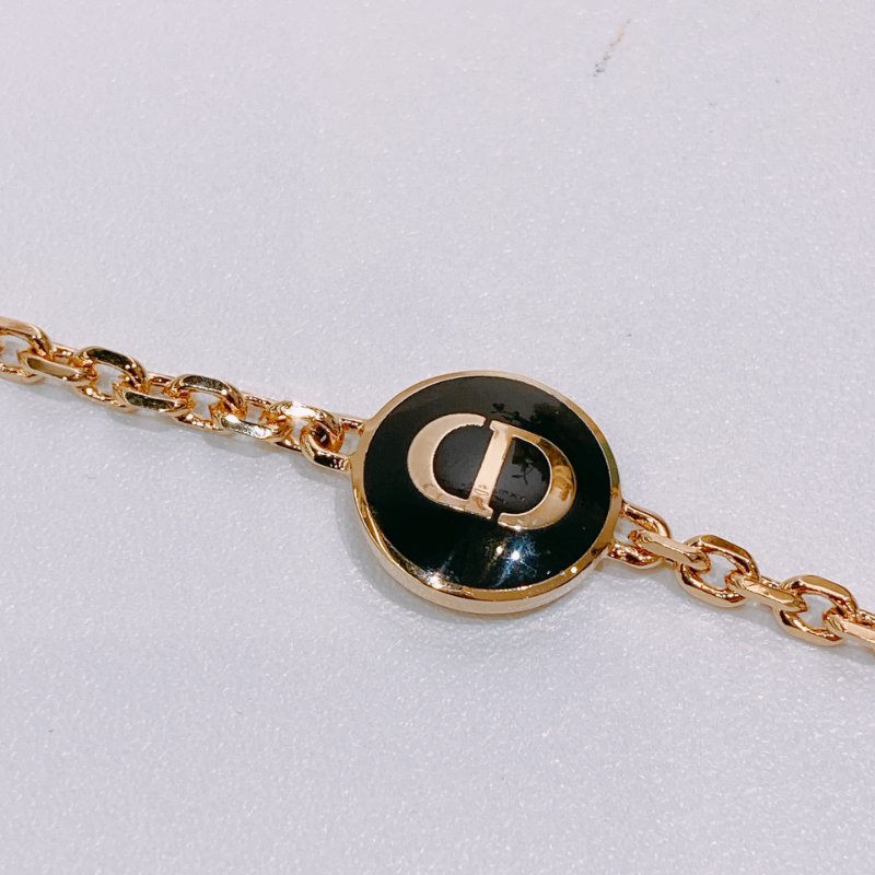 TW4526 Christian Dior 迪奧 搪瓷CD字母金屬手鏈 Enamel Petit CD Bracelet Enamel x GHW-1
