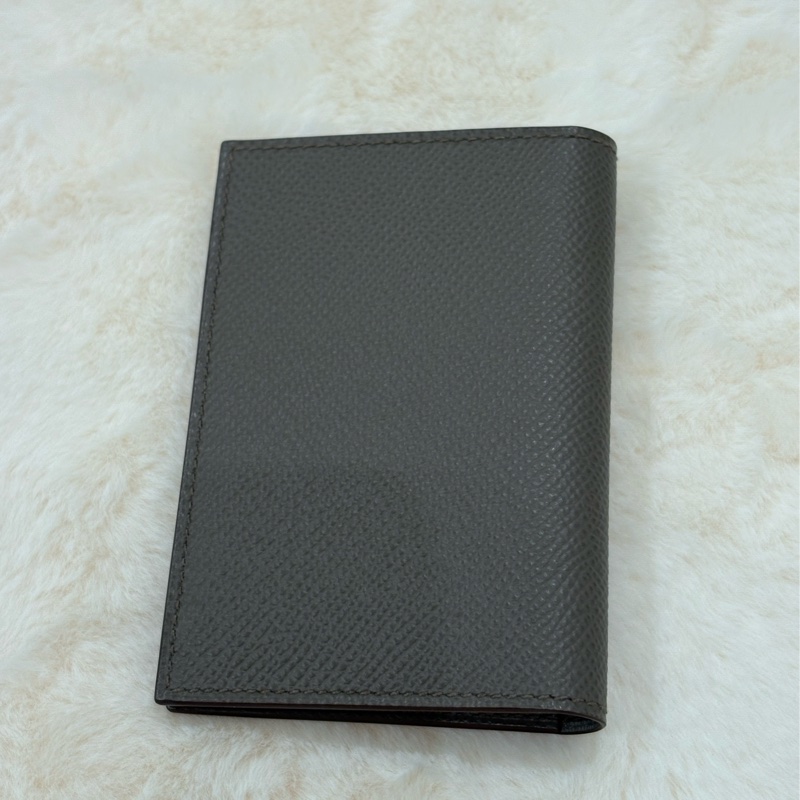 Hermes 卡片套 大象灰 全新-2