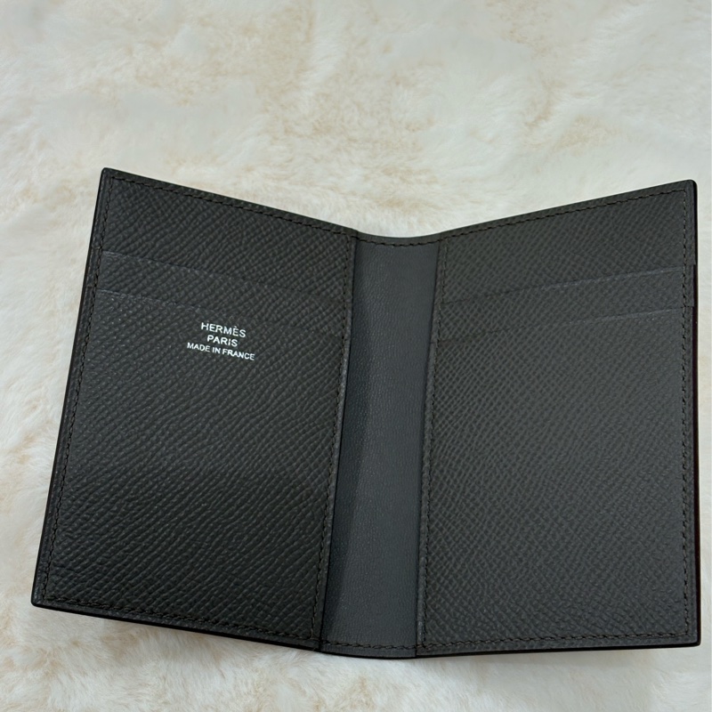 Hermes 卡片套 大象灰 全新-3