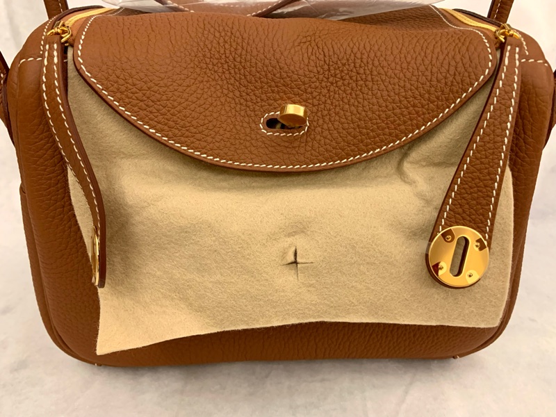Rubyloveshermes愛馬仕lindy26金棕色金釦台灣購證-6