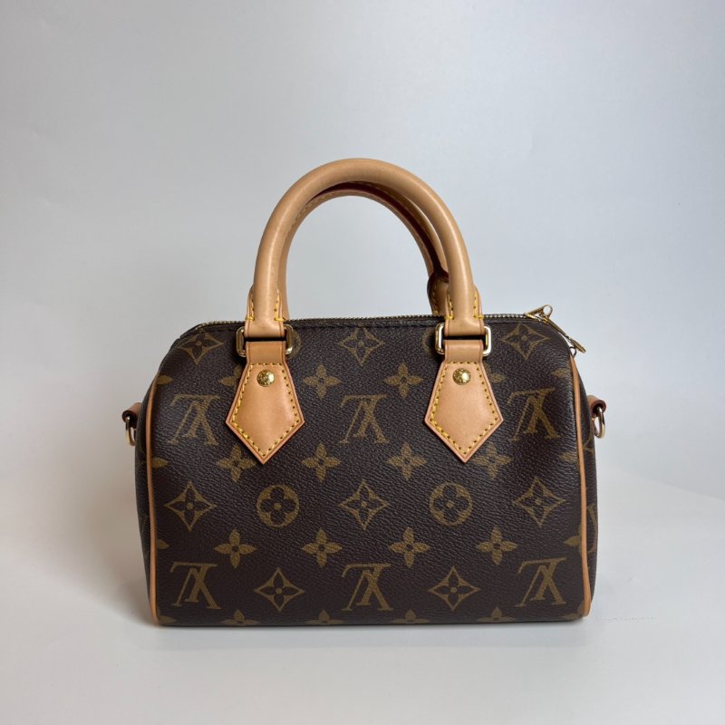 LV M46234/晶片款 老花SPEEDY 20 肩背包-1