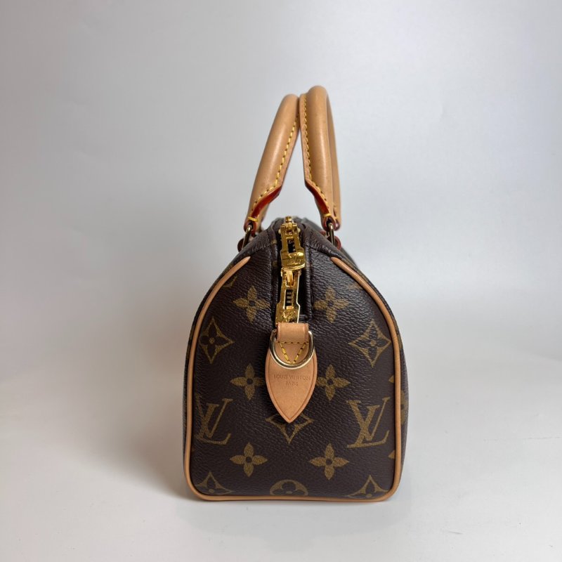 LV M46234/晶片款 老花SPEEDY 20 肩背包-3