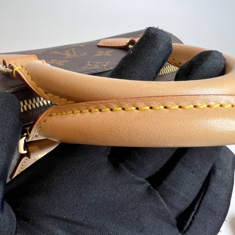 LV M46234/晶片款 老花SPEEDY 20 肩背包-9