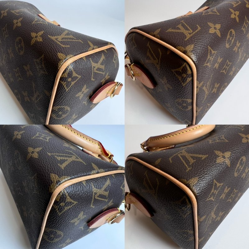 LV M46234/晶片款 老花SPEEDY 20 肩背包-14
