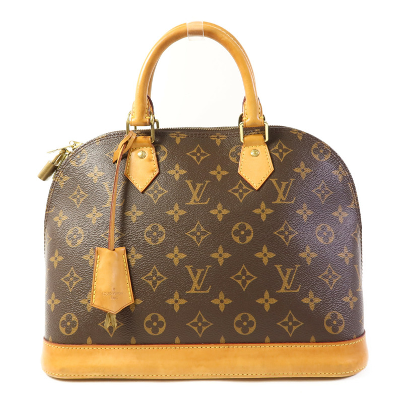 LOUIS VUITTON Monogram Alma金扣手挽袋-0