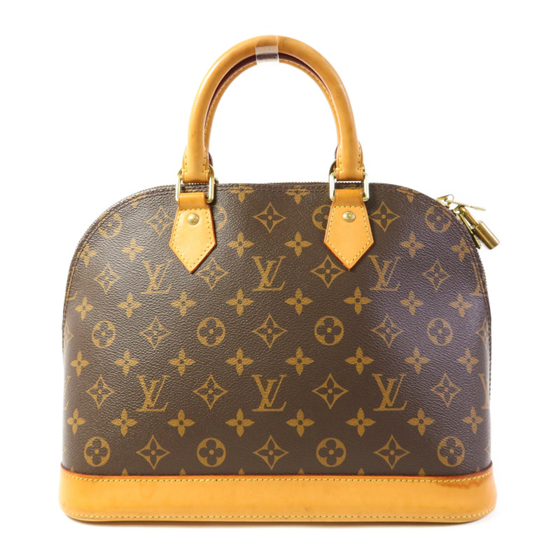 LOUIS VUITTON Monogram Alma金扣手挽袋-1